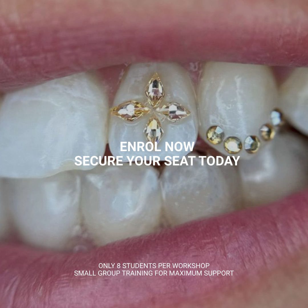 TEETH WHITENING &amp; TOOTH GEM WORKSHOP